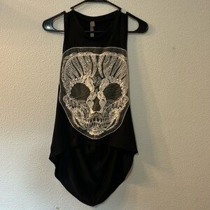 Jesse & J skull high low tank size small